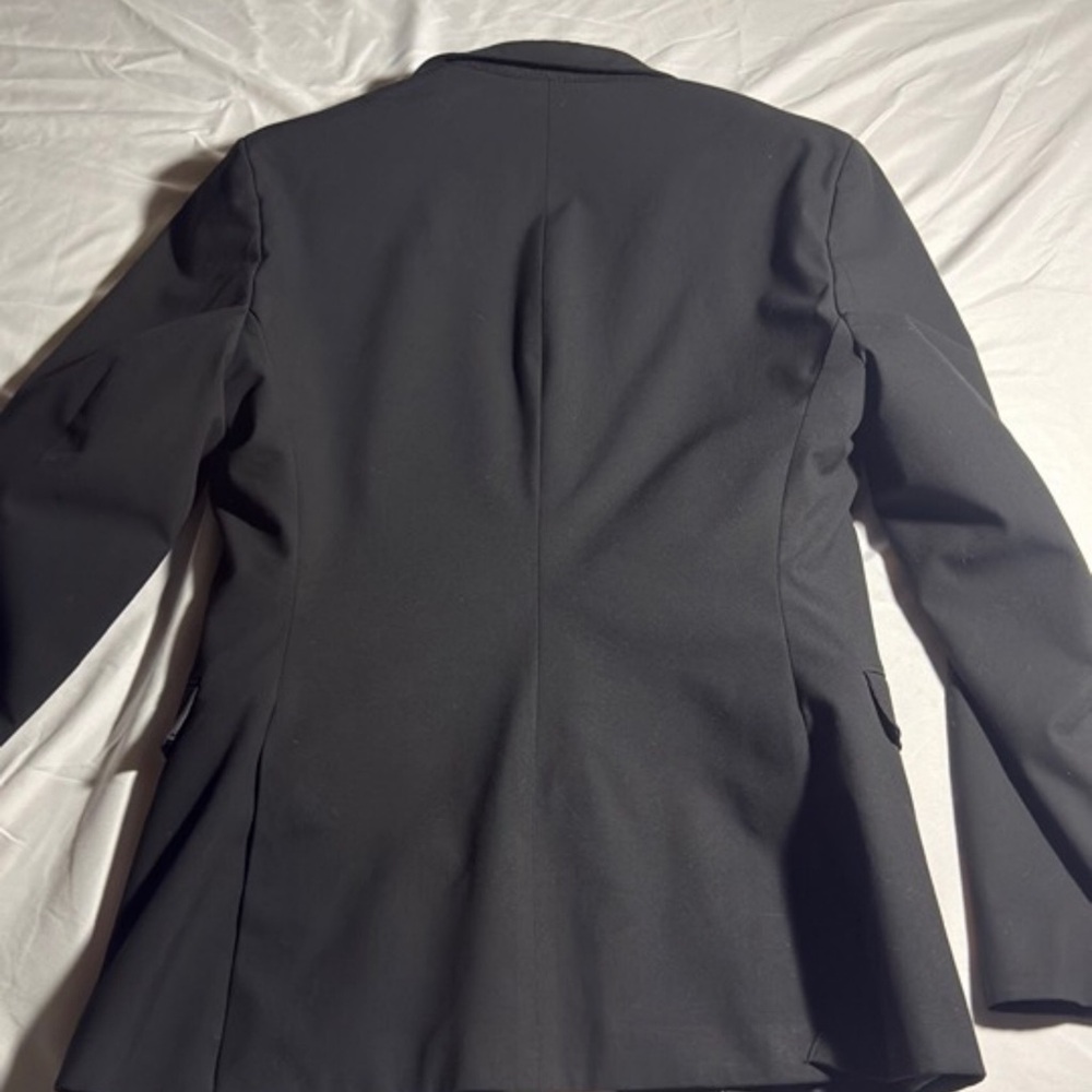 Men's Black Two-Button Blazer - image 3